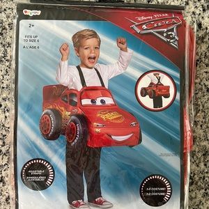 Disney Pixar Cars Lighting McQueen 3D costume